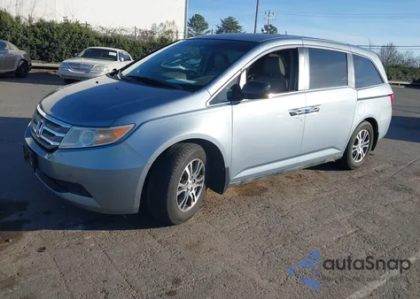 2011 Honda Odyssey Ex-L from USA, damaged, VIN 5FNRL5H66BB041144